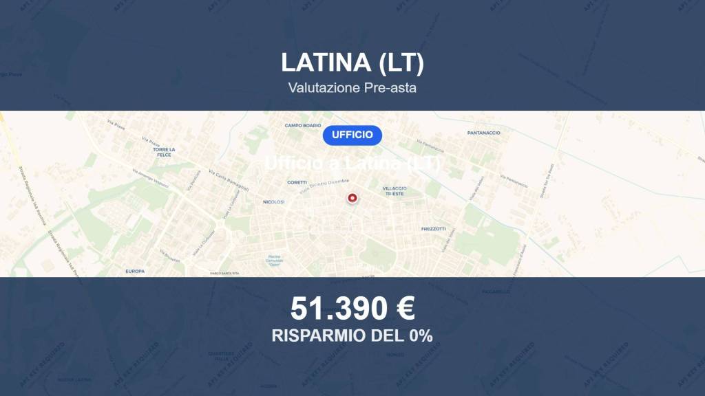 ufficio in vendita a Latina in zona Centro Città