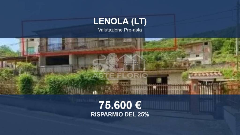 appartamento in vendita a Lenola in zona Valle Bernardo