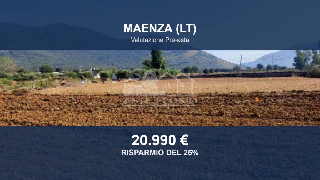 terreno in vendita a Maenza