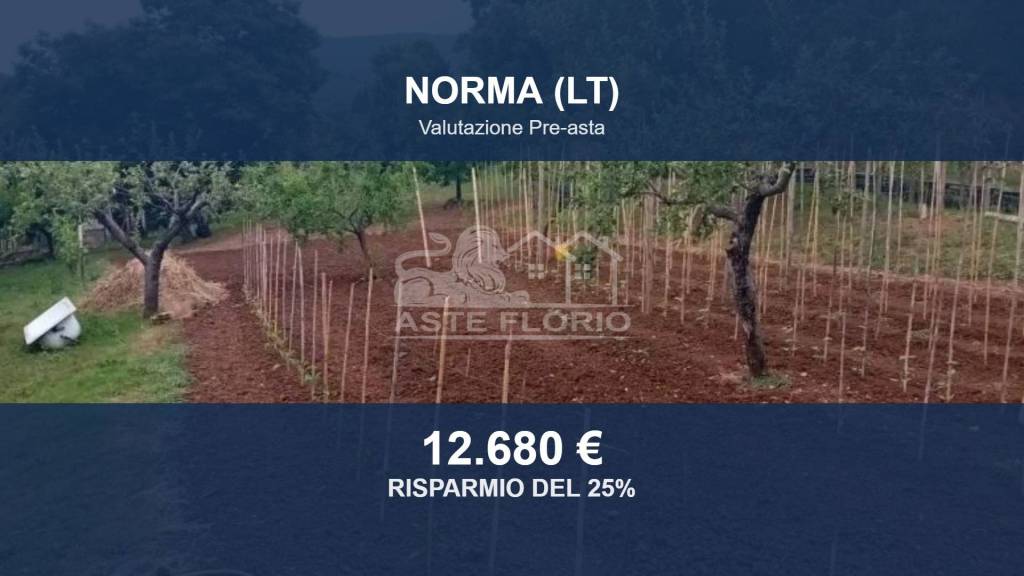 terreno agricolo in vendita a Norma