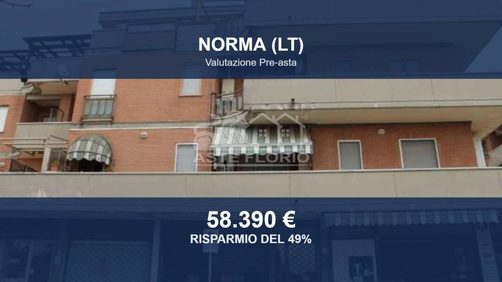 appartamento in vendita a Norma