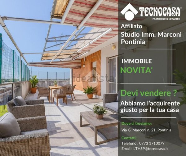 appartamento in vendita a Pontinia