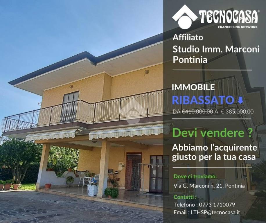 casa indipendente in vendita a Pontinia