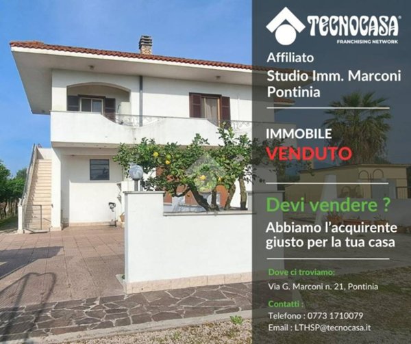 casa indipendente in vendita a Pontinia in zona Quartaccio