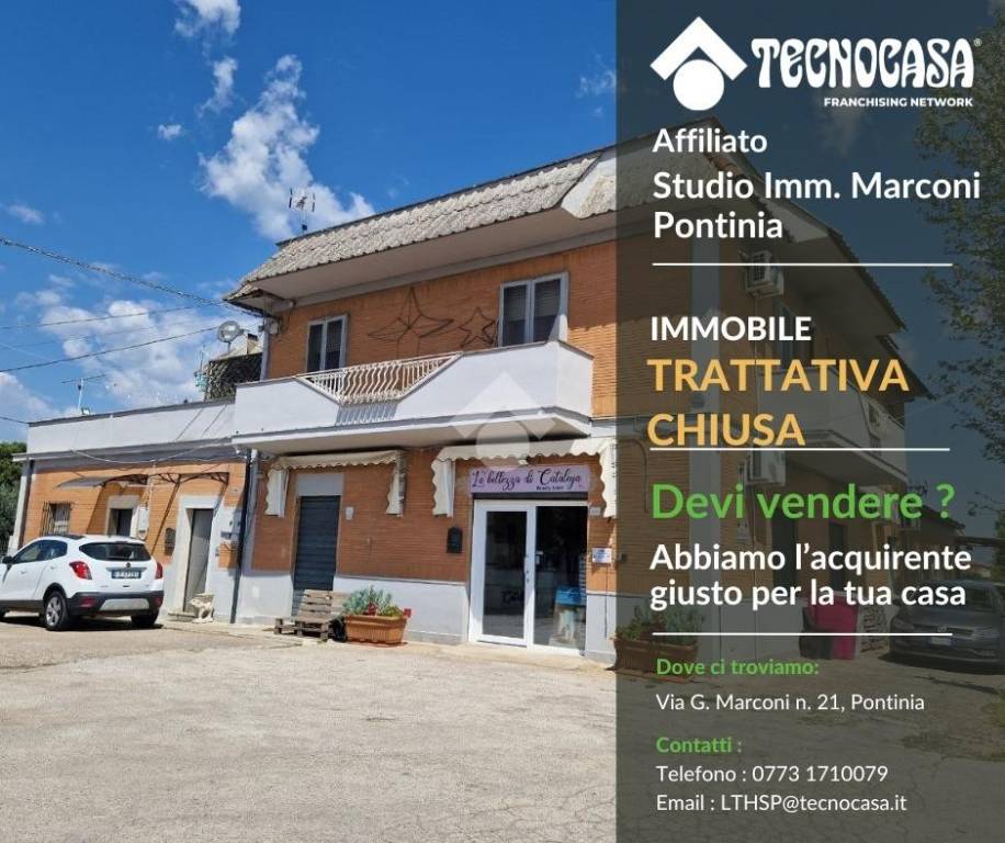 appartamento in vendita a Pontinia in zona Mazzocchio