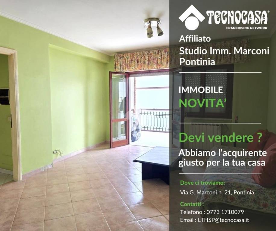 appartamento in vendita a Pontinia