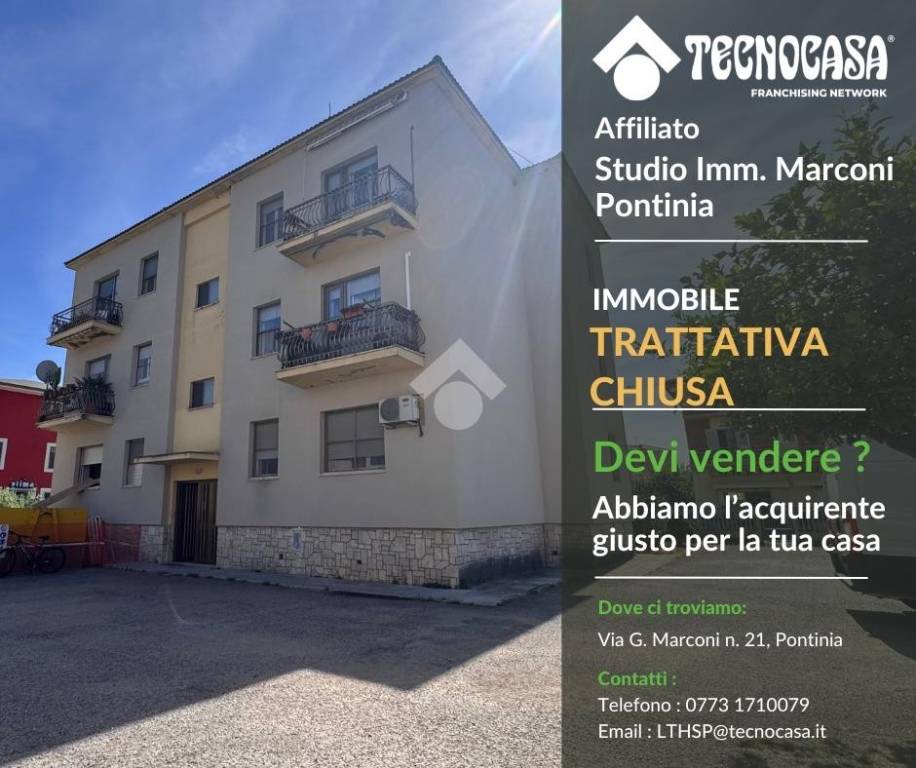 appartamento in vendita a Pontinia in zona Borgo Pasubio