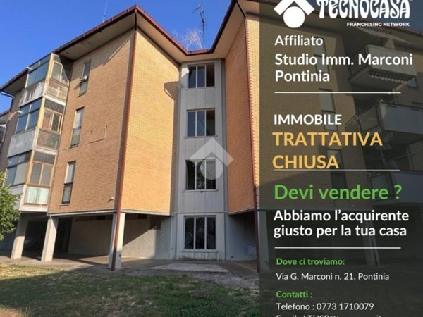 appartamento in vendita a Pontinia in zona Borgo Pasubio