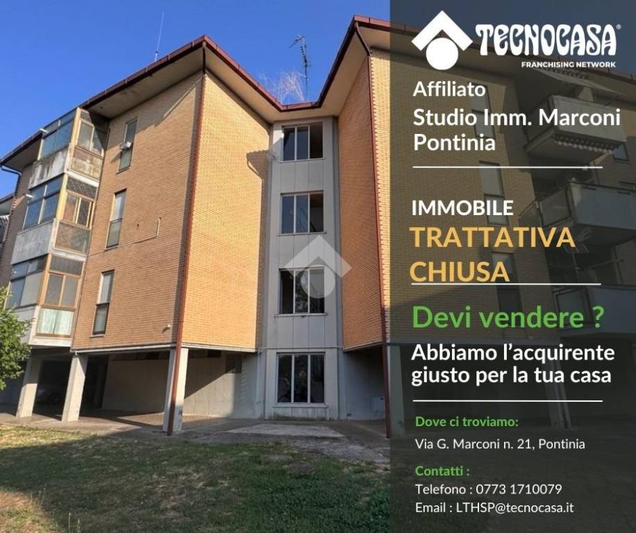 appartamento in vendita a Pontinia in zona Borgo Pasubio