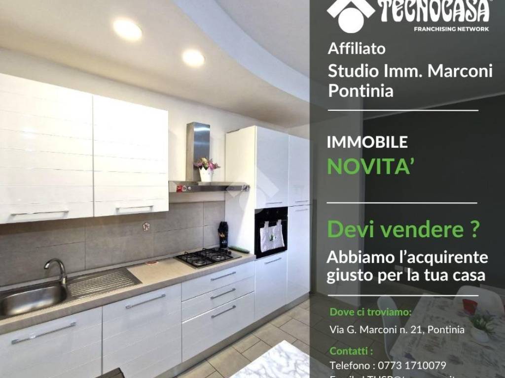 appartamento in vendita a Pontinia in zona Borgo Pasubio