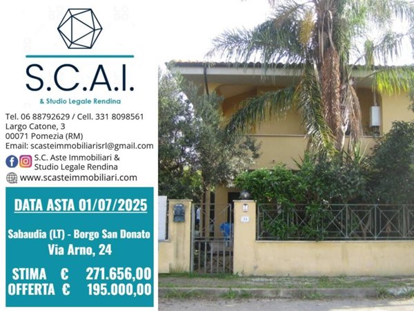 casa indipendente in vendita a Sabaudia