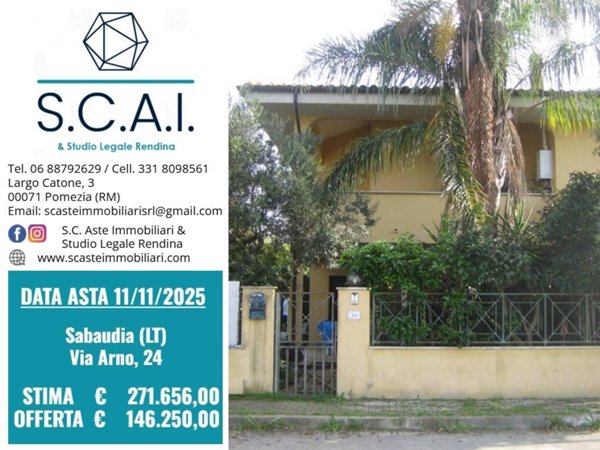 casa indipendente in vendita a Sabaudia