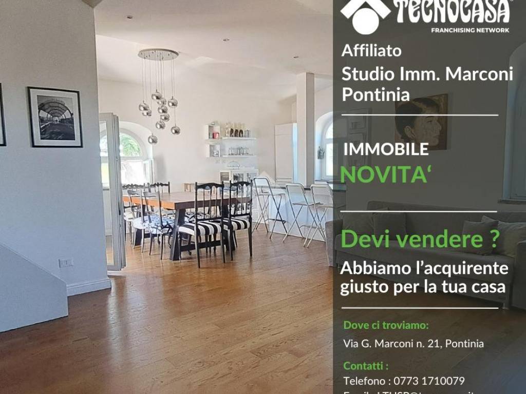 appartamento in vendita a Sabaudia