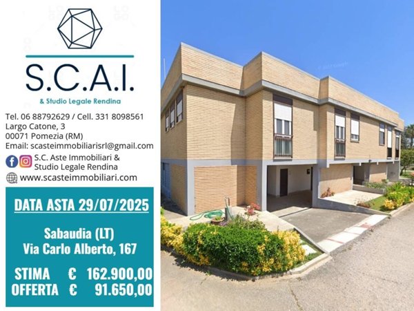 appartamento in vendita a Sabaudia