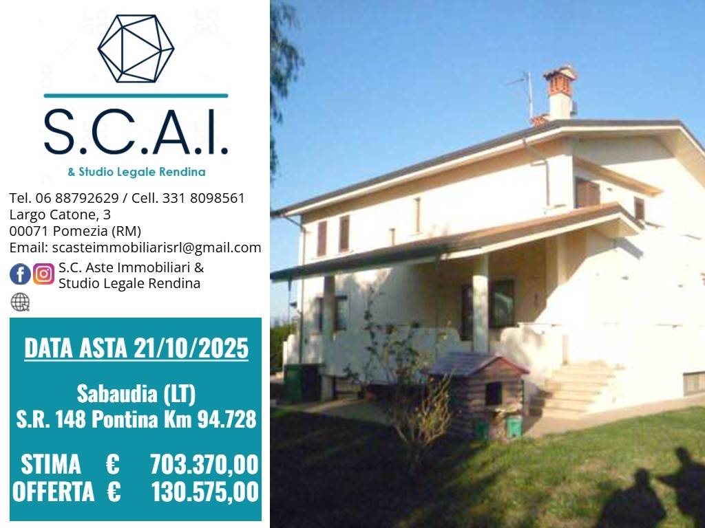 casa indipendente in vendita a Sabaudia