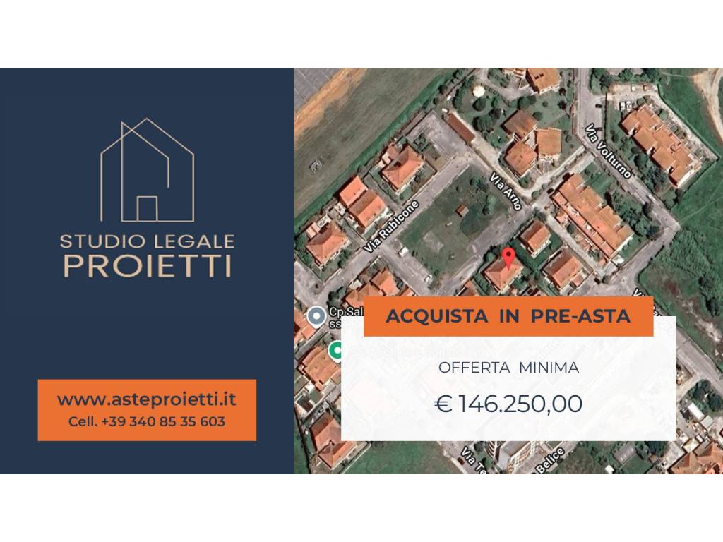 appartamento in vendita a Sabaudia