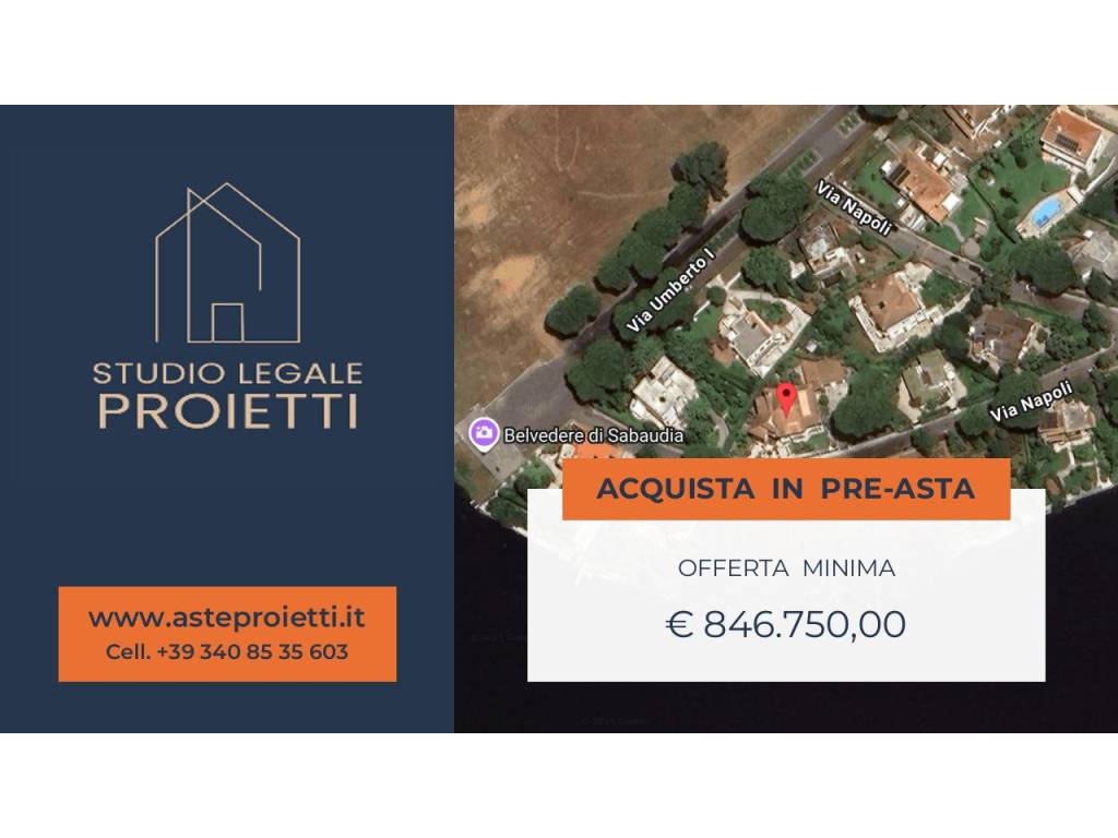 villa in vendita a Sabaudia