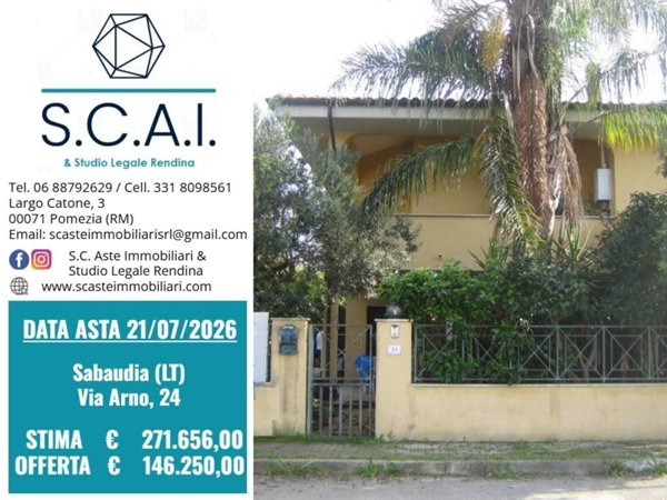 casa indipendente in vendita a Sabaudia