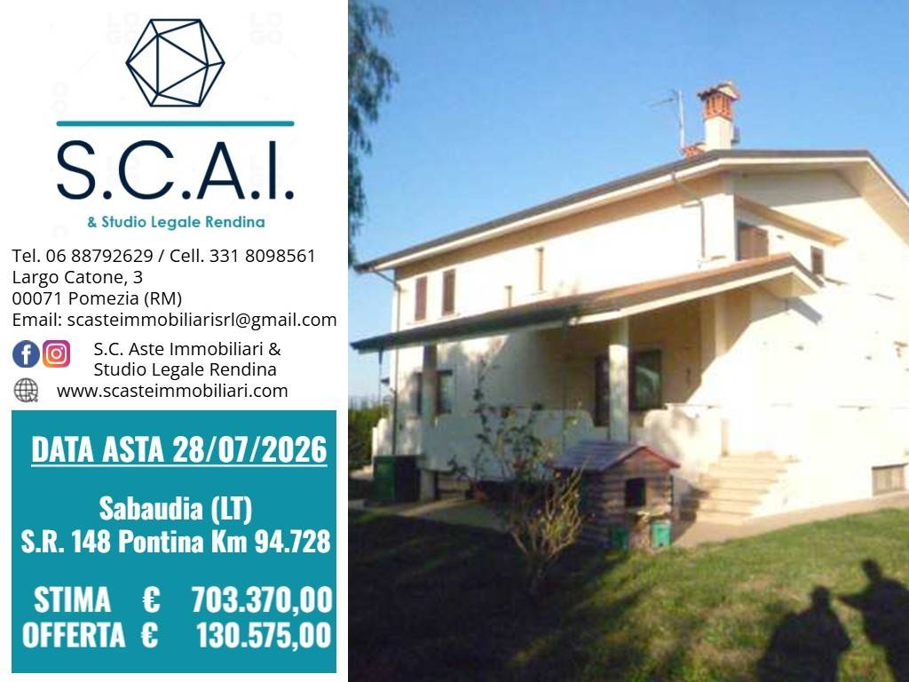 casa indipendente in vendita a Sabaudia