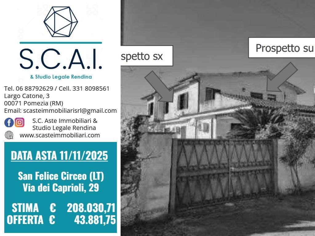 appartamento in vendita a San Felice Circeo