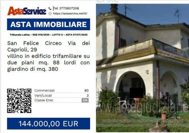 appartamento in vendita a San Felice Circeo