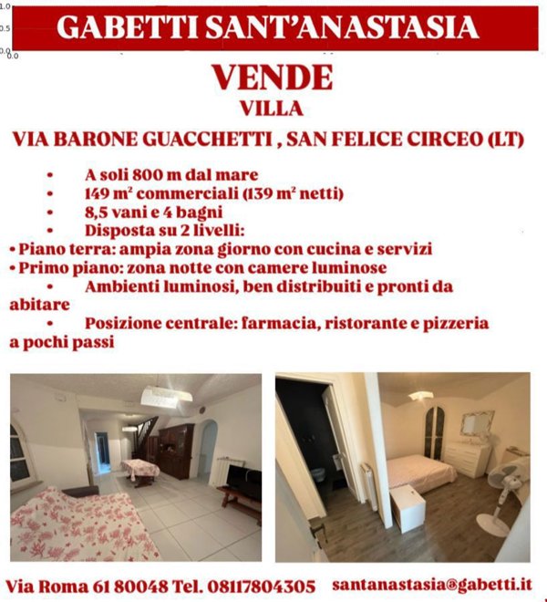 casa indipendente in vendita a San Felice Circeo