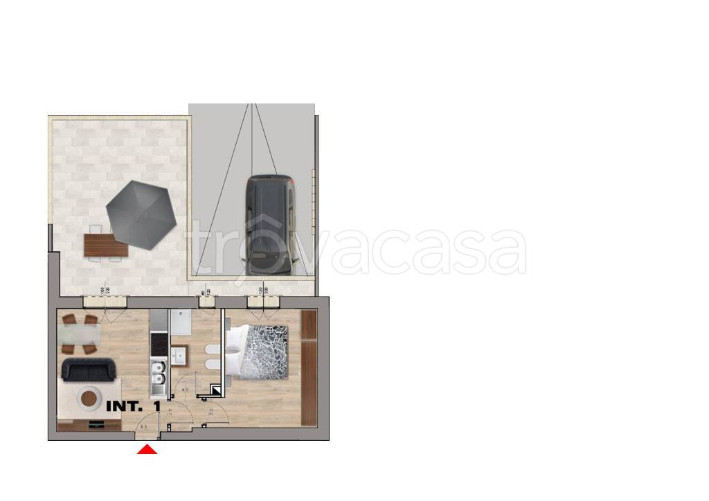 appartamento in vendita a Sermoneta