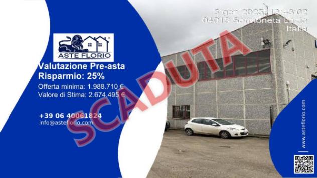 locale commerciale in vendita a Sermoneta