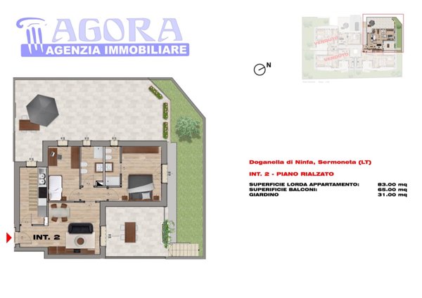 appartamento in vendita a Sermoneta in zona Sermoneta Scalo