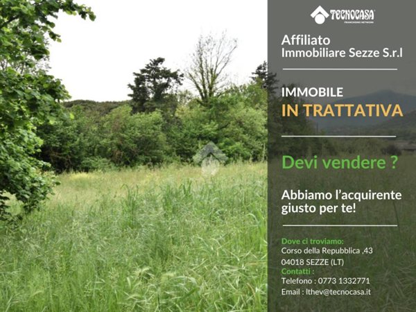terreno agricolo in vendita a Sezze in zona Suso