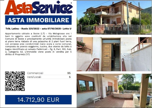 appartamento in vendita a Sezze