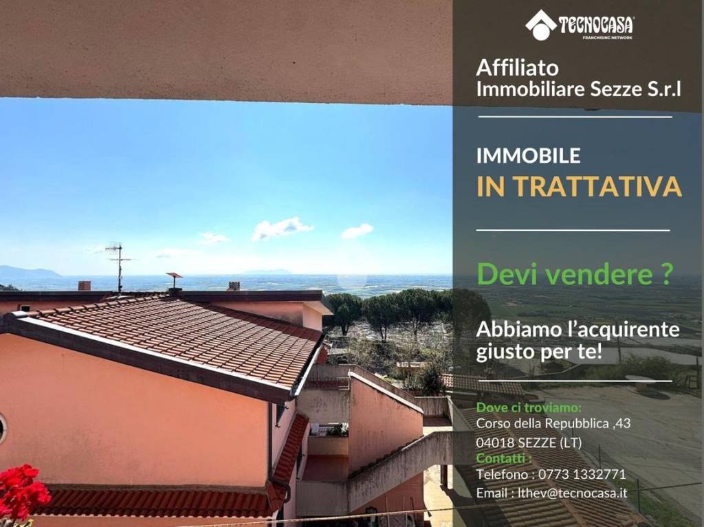 appartamento in vendita a Sezze in zona Casali