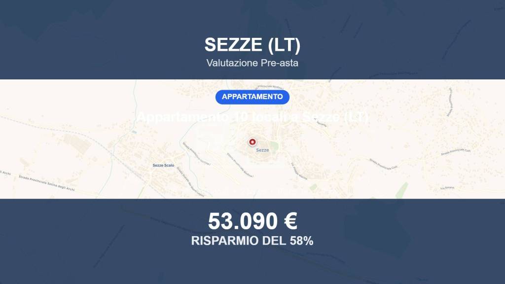appartamento in vendita a Sezze