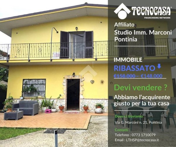 casa indipendente in vendita a Sonnino in zona Capocroce