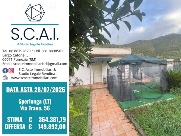 casa indipendente in vendita a Sperlonga