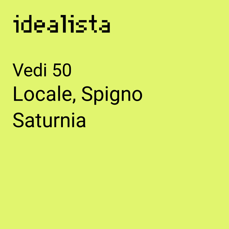 locale commerciale in vendita a Spigno Saturnia