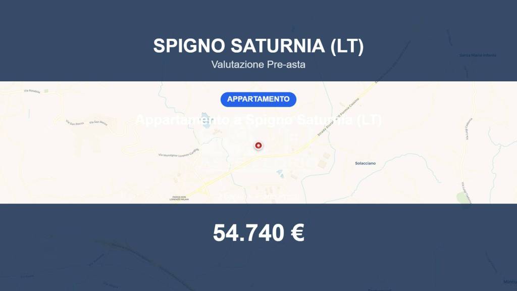 appartamento in vendita a Spigno Saturnia