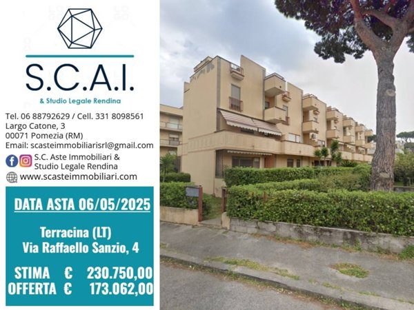 appartamento in vendita a Terracina