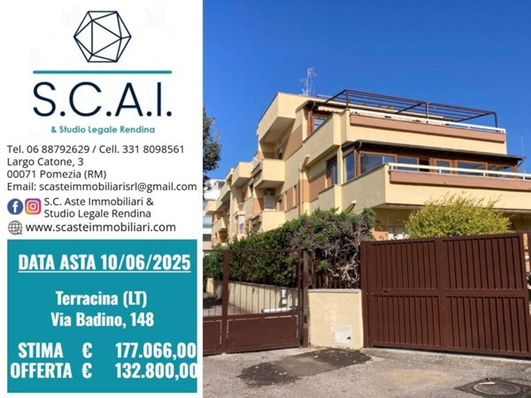 appartamento in vendita a Terracina