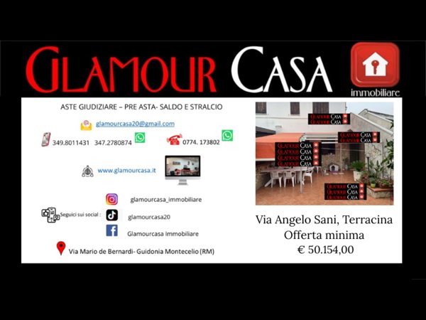 appartamento in vendita a Terracina in zona Hermada