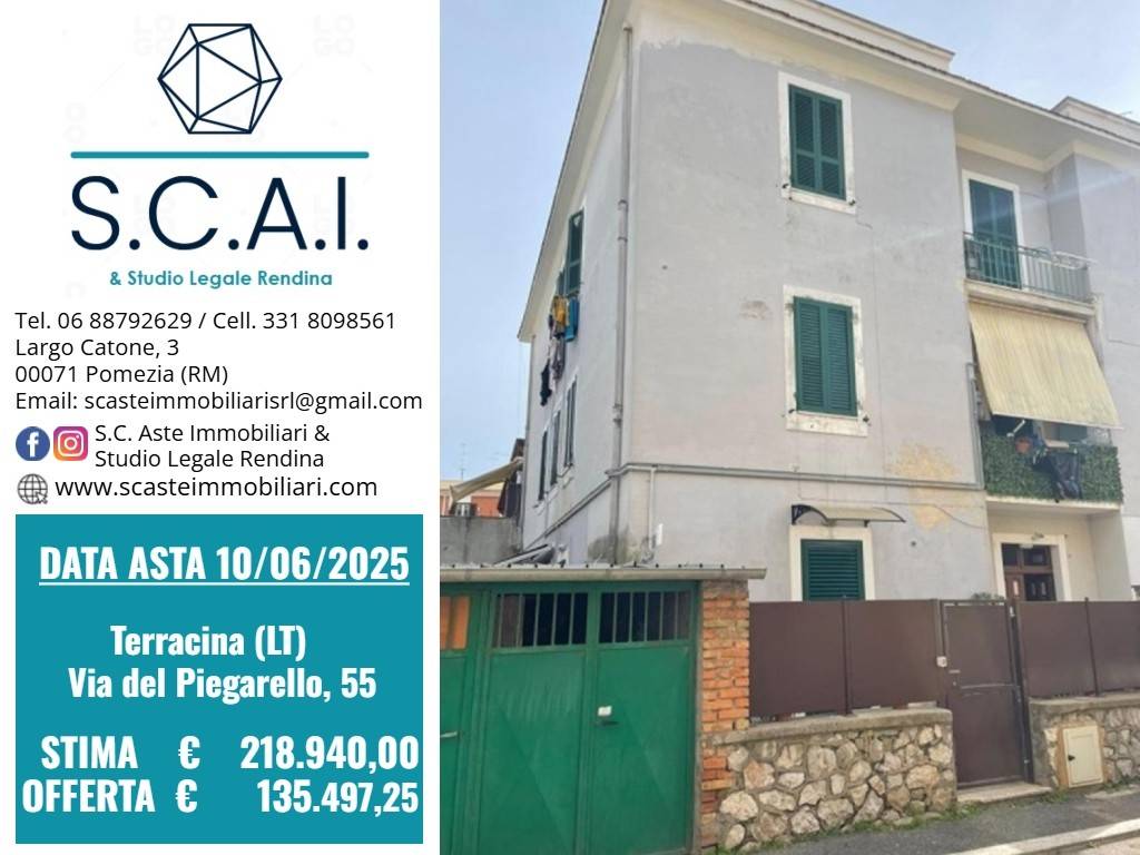 appartamento in vendita a Terracina