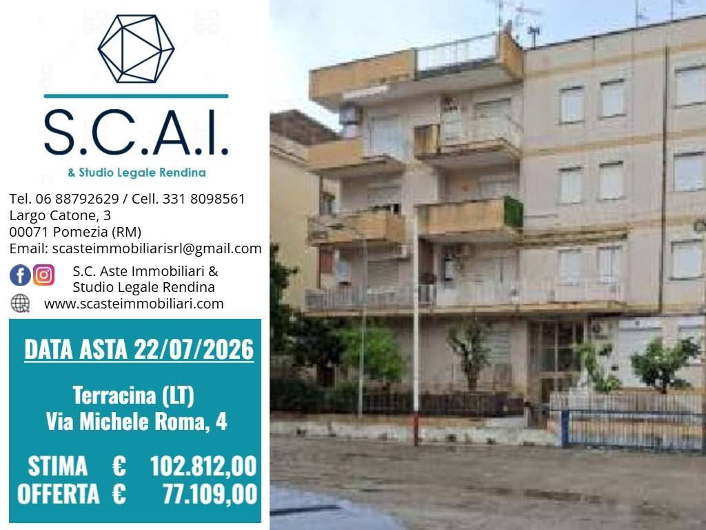 appartamento in vendita a Terracina