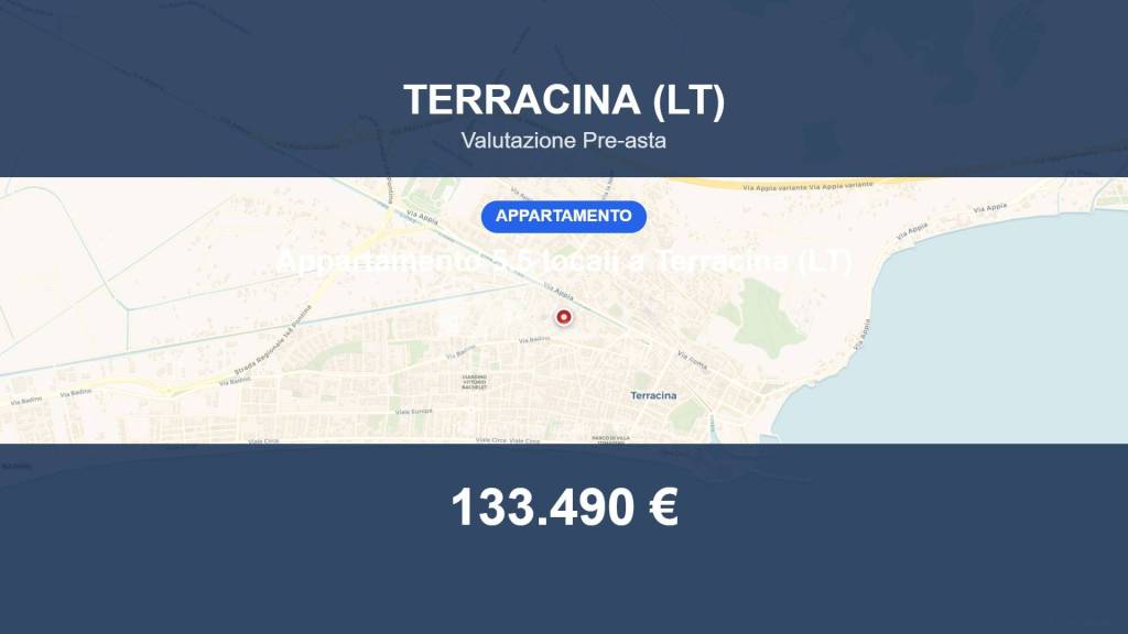 appartamento in vendita a Terracina