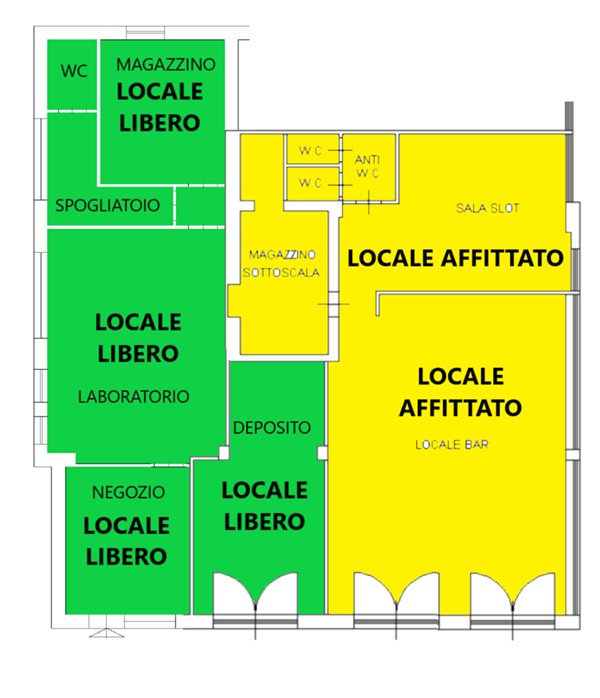 locale commerciale in vendita ad Alatri in zona Tecchiena