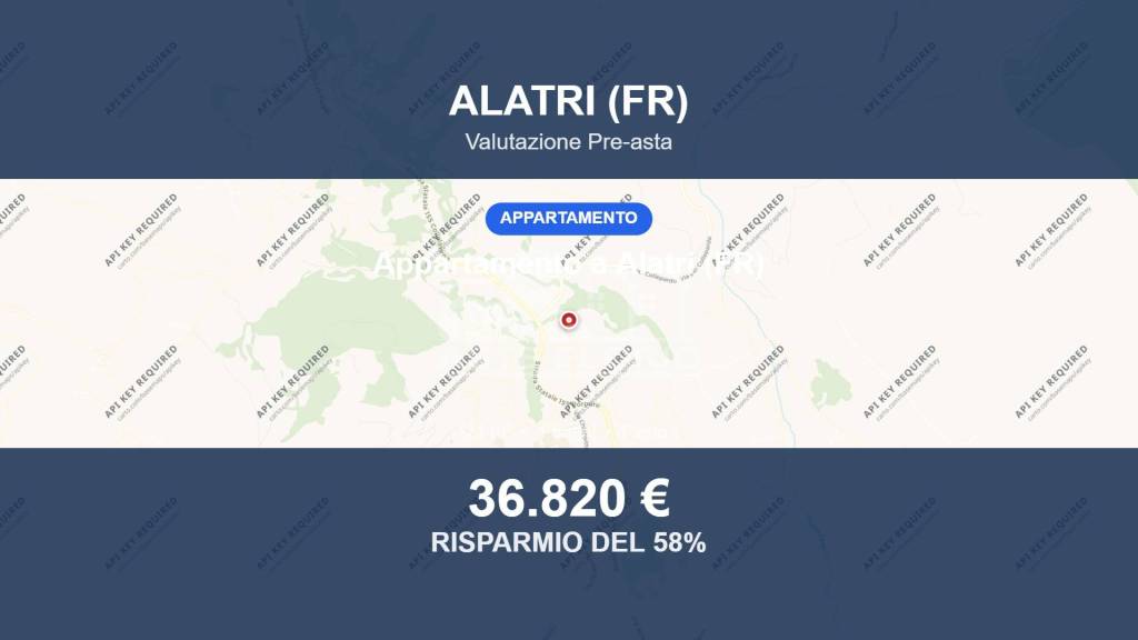 appartamento in vendita ad Alatri