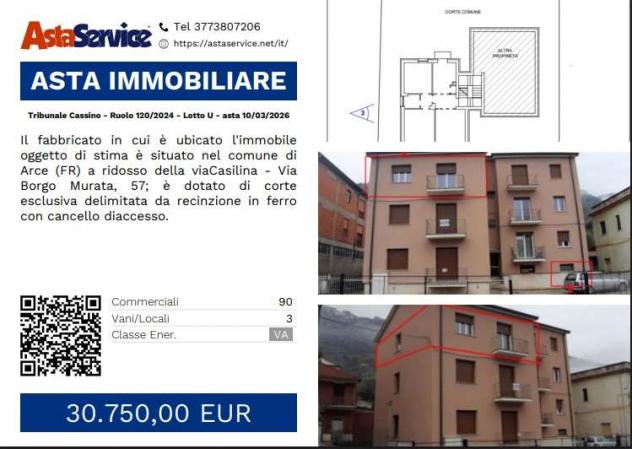 appartamento in vendita ad Arce