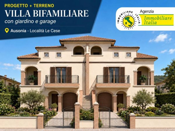 bifamiliare in vendita ad Ausonia