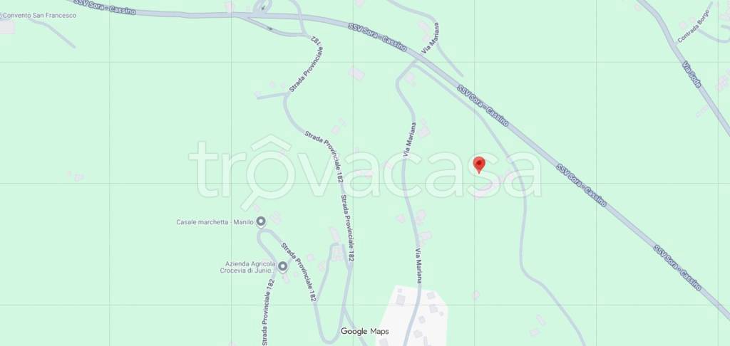 terreno edificabile in vendita a Casalvieri in zona Marchetta