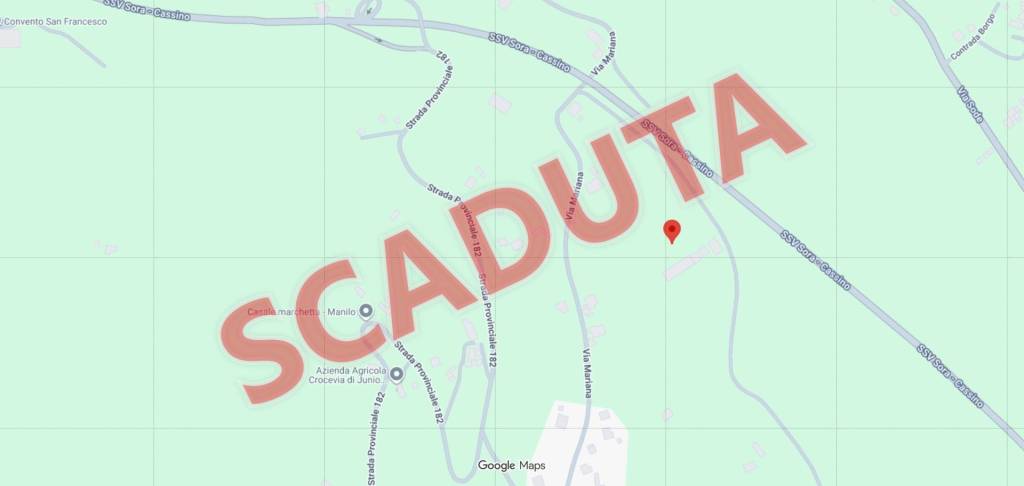 terreno agricolo in vendita a Casalvieri in zona Marchetta