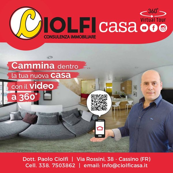 appartamento in vendita a Cassino in zona Montecassino
